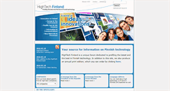 Desktop Screenshot of hightechfinland.com